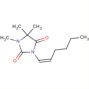 2,4-Imidazolidinedione, 3-(1Z)-1-hexen-1-yl-1,5,5-trimethyl-