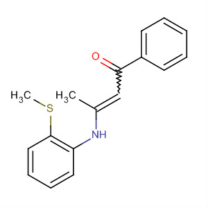 2-Buten-1-one, 3-[[2-(methylthio)phenyl]amino]-1-phenyl-