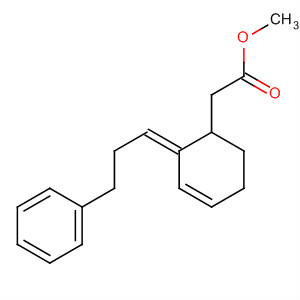 3-Cyclohexene-1-acetic acid, 2-(3-phenylpropylidene)-, methyl ester,(2Z)-
