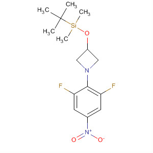 Azetidine,1-(2,6-difluoro-4-nitrophenyl)-3-[[(1,1-dimethylethyl)dimethylsilyl]oxy]-