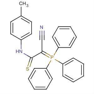 Ethanethioamide,2-cyano-N-(4-methylphenyl)-2-(triphenylphosphoranylidene)-