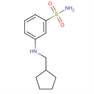 Benzenesulfonamide, 3-[(cyclopentylmethyl)amino]-