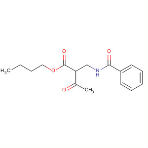 Butanoic acid, 2-[(benzoylamino)methyl]-3-oxo-, butyl ester