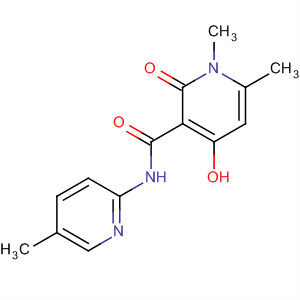 3-Pyridinecarboxamide,1,2-dihydro-4-hydroxy-1,6-dimethyl-N-(5-methyl-2-pyridinyl)-2-oxo-