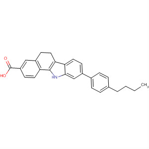 5H-Benzo[a]carbazole-3-carboxylic acid,9-(4-butylphenyl)-6,11-dihydro-