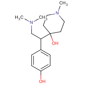 4-Piperidinol, 4-[2-(dimethylamino)-1-(4-hydroxyphenyl)ethyl]-1-methyl-