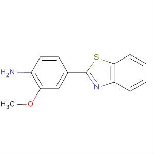 Benzenamine, 4-(2-benzothiazolyl)-2-methoxy-