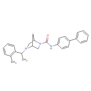 2,5-Diazabicyclo[2.2.1]heptane-2-carboxamide,N-[1,1'-biphenyl]-4-yl-5-[1-(2-methylphenyl)ethyl]-