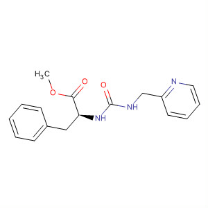 L-Phenylalanine, N-[[(2-pyridinylmethyl)amino]carbonyl]-, methyl ester
