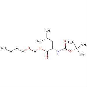 L-Leucine, N-[(1,1-dimethylethoxy)carbonyl]-, butoxymethyl ester