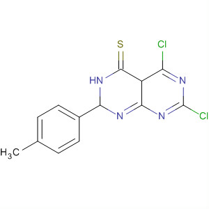 Pyrimido[4,5-d]pyrimidine-4(3H)-thione,5,7-dichloro-2,4a-dihydro-2-(4-methylphenyl)-