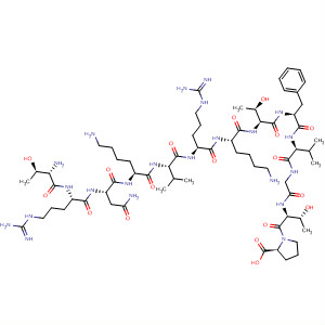 L-Proline,L-threonyl-L-arginyl-L-asparaginyl-L-lysyl-L-valyl-L-arginyl-L-lysyl-L-threonyl-L-phenylalanyl-L-valylglycyl-L-threonyl-