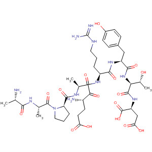 L-Aspartic acid,L-alanyl-L-alanyl-L-prolyl-L-a-glutamyl-L-alanyl-L-arginyl-L-tyrosyl-L-threonyl-