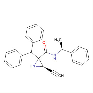 2-Aziridinecarboxamide,1-(diphenylmethyl)-3-ethynyl-N-[(1S)-1-phenylethyl]-, (2R,3R)-