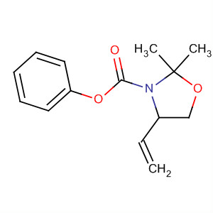 3-Oxazolidinecarboxylic acid, 4-ethenyl-2,2-dimethyl-, phenyl ester