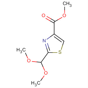 4-Thiazolecarboxylic acid, 2-(dimethoxymethyl)-, methyl ester