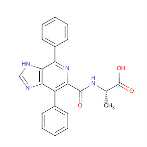 b-Alanine, N-[(4,7-diphenyl-3H-imidazo[4,5-c]pyridin-6-yl)carbonyl]-