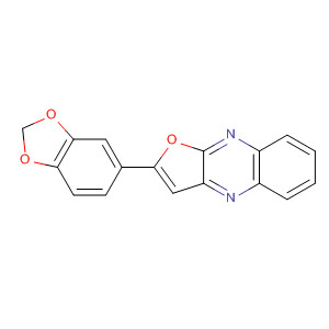 Furo[2,3-b]quinoxaline, 2-(1,3-benzodioxol-5-yl)-