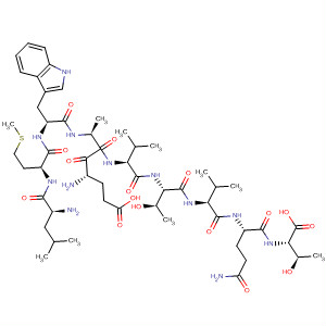L-Threonine,L-leucyl-L-methionyl-L-tryptophyl-L-a-glutamyl-L-alanyl-L-valyl-L-threonyl-L-valyl-L-glutaminyl-
