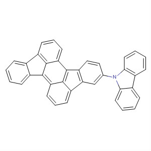 9H-Carbazole, 9-(5-rubicenyl)-