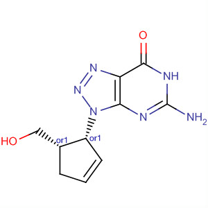 7H-1,2,3-Triazolo[4,5-d]pyrimidin-7-one,5-amino-3,6-dihydro-3-[(1R,5S)-5-(hydroxymethyl)-2-cyclopenten-1-yl]-,rel-