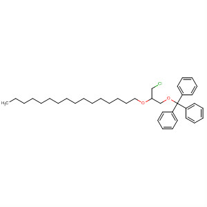 Benzene, 1,1',1''-[[3-chloro-2-(hexadecyloxy)propoxy]methylidyne]tris-
