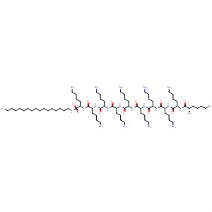 L-Lysinamide,L-lysyl-L-lysyl-L-lysyl-L-lysyl-L-lysyl-L-lysyl-L-lysyl-L-lysyl-L-lysyl-N-heptadecyl-