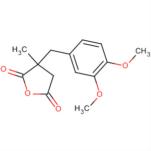 2,5-Furandione, 3-[(3,4-dimethoxyphenyl)methyl]dihydro-3-methyl-