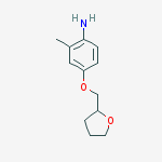 2-Methyl-4-((tetrahydrofuran-2-yl)methoxy)aniline
