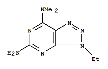 3-ethyl-N~7~,N~7~-dimethyl-3H-[1,2,3]triazolo[4,5-d]pyrimidine-5,7-diamine