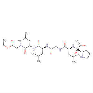 Glycine,N-[N-[N-[N-[N-(1-acetyl-L-prolyl)-L-leucyl]glycyl]-L-leucyl]-L-leucyl]-, ethylester
