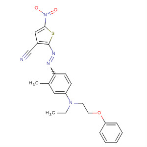 3-Thiophenecarbonitrile,2-[[4-[ethyl(2-phenoxyethyl)amino]-2-methylphenyl]azo]-5-nitro-
