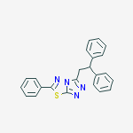 3-(2,2-diphenylethyl)-6-phenyl-[1,2,4]triazolo[3,4-b][1,3,4]thiadiazole