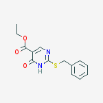 ethyl 2-(benzylsulfanyl)-6-oxo-1,6-dihydropyrimidine-5-carboxylate