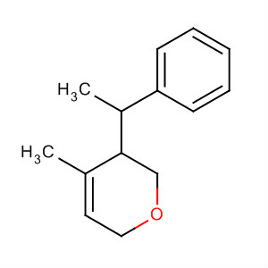 2H-Pyran, 3,6-dihydro-4-methyl-3-(1-phenylethyl)-