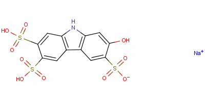 7-hydroxy-9H-carbazole-2,3,6-trisulphonic acid, sodium salt