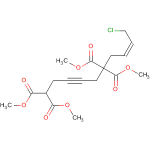 8-Decen-3-yne-1,1,6,6-tetracarboxylic acid, 10-chloro-, tetramethylester, (Z)-