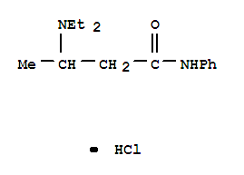 3-(diethylamino)-N-phenylbutyramide monohydrochloride