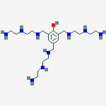 2,4,6-tris[[[2-[(2-aminoethyl)amino]ethyl]amino]methyl]phenol
