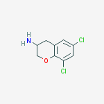 2H-1-BENZOPYRAN-3-AMINE,6,8-DICHLORO-3,4-DIHYDRO-
