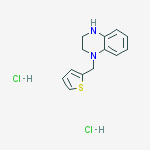 1-THIOPHEN-2-YLMETHYL-1,2,3,4-TETRAHYDRO-QUINOXALINE DIHYDROCHLORIDE