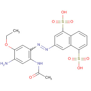 1,5-Naphthalenedisulfonic acid,3-[[2-(acetylamino)-4-amino-5-ethoxyphenyl]azo]-