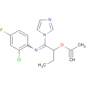 1H-Imidazole,1-[1-[(2-chloro-4-fluorophenyl)imino]-2-(2-propynyloxy)butyl]-
