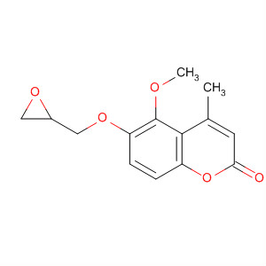 2H-1-Benzopyran-2-one, 5-methoxy-4-methyl-6-(oxiranylmethoxy)-
