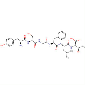 L-Threonine,N-[N-[N-[N-(N-L-tyrosyl-D-seryl)glycyl]-L-phenylalanyl]-D-leucyl]-