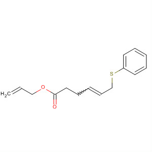 4-Hexenoic acid, 6-(phenylthio)-, 2-propenyl ester