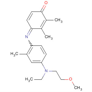 2,5-Cyclohexadien-1-one,4-[[4-[ethyl(2-methoxyethyl)amino]-2-methylphenyl]imino]-2,3-dimethyl-