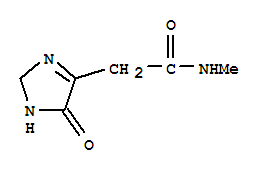 1H-Imidazole-4-acetamide,  2,5-dihydro-N-methyl-5-oxo-