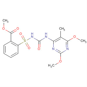 Benzoic acid,2-[[[[(2,6-dimethoxy-5-methyl-4-pyrimidinyl)amino]carbonyl]amino]sulfonyl]-, methyl ester