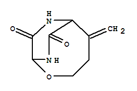 2-Oxa-7,9-diazabicyclo[4.2.2]decane-8,10-dione,5-methylene-